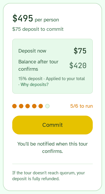 Commit conditionally